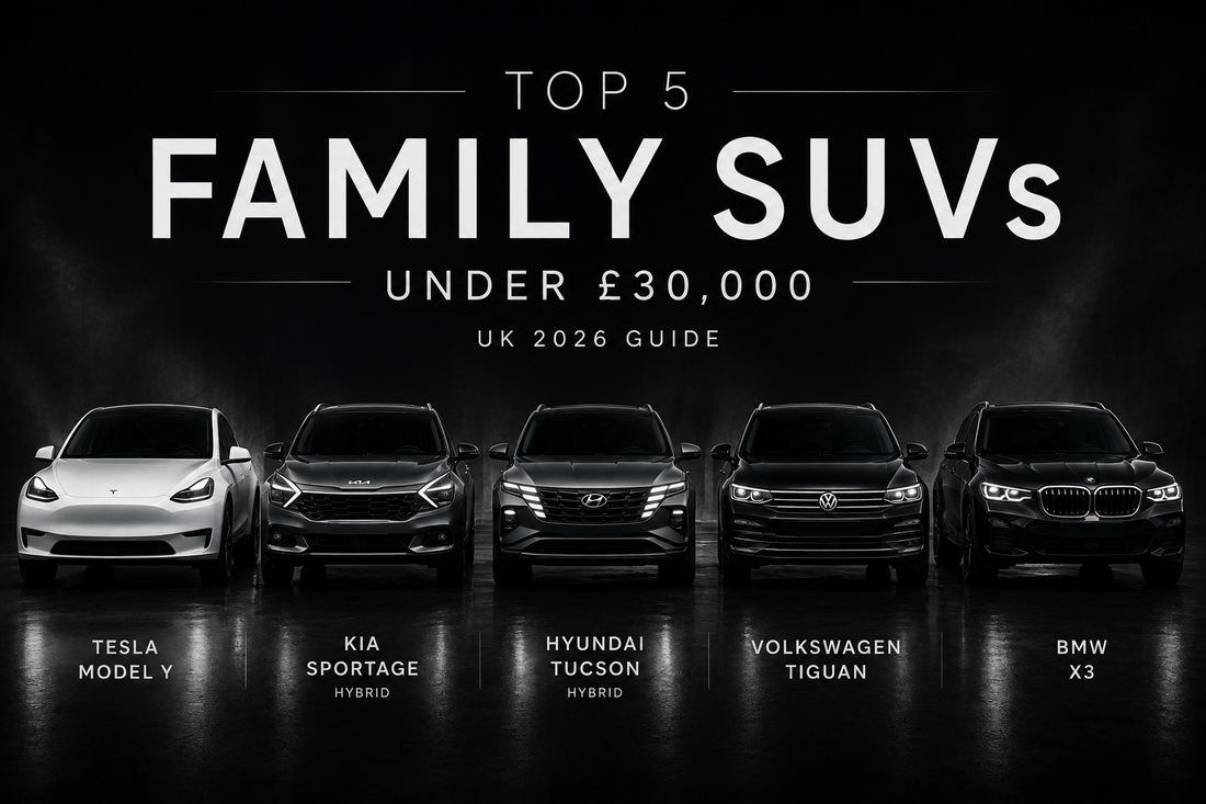 Best Family SUVs Under £30,000 in the UK (2026 Guide)